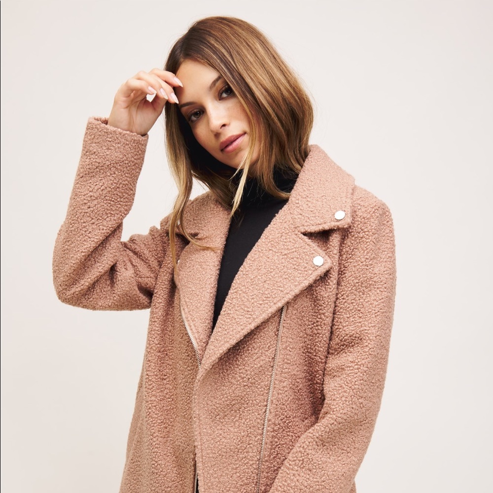 Dynamite Moto Sherpa Jacket (Size S)